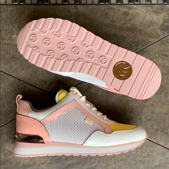 MICHAEL KORS MADDY TRAINER MESH OPTIC WHITE - Picture 3 of 16